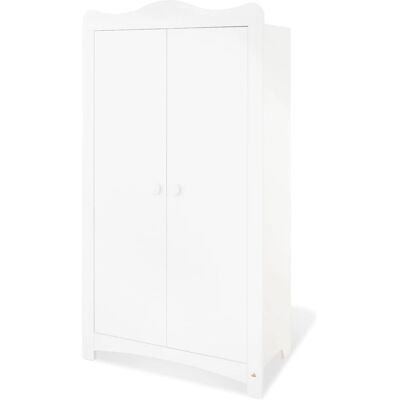 Armoire Enfant Pinolino Florentina - Blanc, 2 Portes, 180cm - Publicité Armoire Enfant Pinolino Florentina - Blanc, 2 Portes, 180cm - Publicité