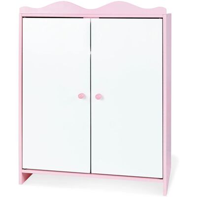 Pinolino Armoire à poupée - Jasmin Rose - Armoire poupée - Publicité Pinolino Armoire à poupée - Jasmin Rose - Armoire poupée - Publicité