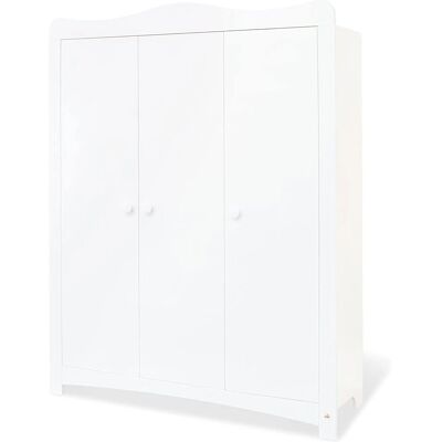 Pinolino Florentina Kinderkleiderschrank - 3-türig, Höhenverstellbar Pinolino Florentina Kinderkleiderschrank - 3-türig, Höhenverstellbar