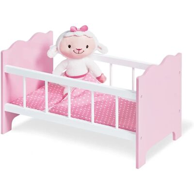 Pinolino Puppenbett Jasmin - Rosa & Weiß Kinderbett Pinolino Puppenbett Jasmin - Rosa & Weiß Kinderbett