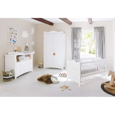 Pinolino Florentina Babyzimmer-Set - Weiß - Komplett Babyzimmer Pinolino Florentina Babyzimmer-Set - Weiß - Komplett Babyzimmer