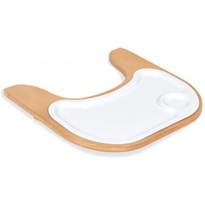 Pinolino - Thilo - beige - 42x40 cm - Hochstuhl-Tablett Pinolino - Thilo - beige - 42x40 cm - Hochstuhl-Tablett