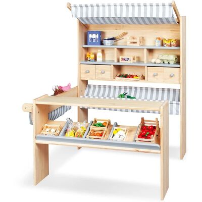 Pinolino Lucy Marktstand - Kinderspielzeug aus Holz Pinolino Lucy Marktstand - Kinderspielzeug aus Holz