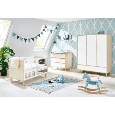 Pinolino Kinderzimmer-Set - Bett, Wickelkommode, Kleiderschrank - Babyzimmer Pinolino Kinderzimmer-Set - Bett, Wickelkommode, Kleiderschrank - Babyzimmer