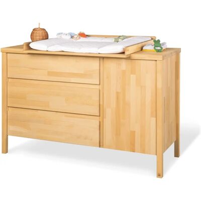 Pinolino Enno braune Buchenholz Wickelkommode Pinolino Enno braune Buchenholz Wickelkommode