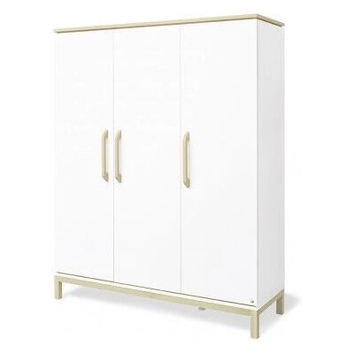 Pinolino Weiß Light Kinderkleiderschrank mit verstellbaren Einlegeböden - Kleiderschrank Pinolino Weiß Light Kinderkleiderschrank mit verstellbaren Einlegeböden - Kleiderschrank