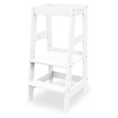 Pinolino Weiß Fino Lern Turm - Hochstuhl / Tritthocker Pinolino Weiß Fino Lern Turm - Hochstuhl / Tritthocker