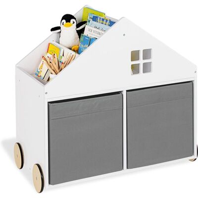 Pinolino Hus Baby Shelf - FSC Wood, Multi-Level Storage Pinolino Hus Baby Shelf - FSC Wood, Multi-Level Storage