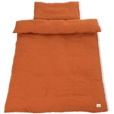 Pinolino Kinderbedtextiel Musselin - 100x135cm, rood - Kinderbedtextiel Pinolino Kinderbedtextiel Musselin - 100x135cm, rood - Kinderbedtextiel