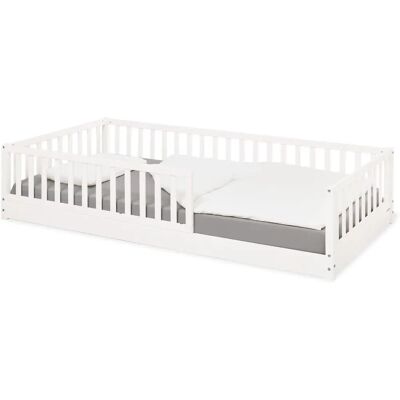 Pinolino Evi Kinderbett - Buche, Weiß, 90x200 cm - Kinderbett Pinolino Evi Kinderbett - Buche, Weiß, 90x200 cm - Kinderbett