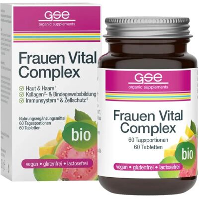 GSE - Vital Complex - Frauen - Vitamin B C E - Supplement GSE - Vital Complex - Frauen - Vitamin B C E - Supplement