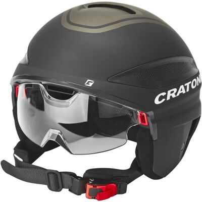 Casque VTT CRATONI Vigor - Noir mat, 54-55cm, Léger & Ventilé - Publicité Casque VTT CRATONI Vigor - Noir mat, 54-55cm, Léger & Ventilé - Publicité