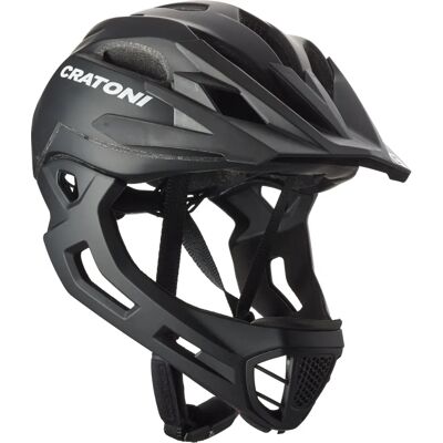 Cratoni C-Maniac Fahrradhelm - Stoßdämpfend, Verstellbar, Schwarz Cratoni C-Maniac Fahrradhelm - Stoßdämpfend, Verstellbar, Schwarz