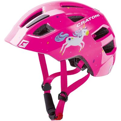 Cratoni MAXSTER Kids Bicycle Helmet - Impact-Resistant, Lightweight, with Rear Light Cratoni MAXSTER Kids Bicycle Helmet - Impact-Resistant, Lightweight, with Rear Light