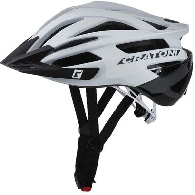 Casco de bicicleta CRATONI Agravic - Ligero, Visera desmontable, Ventilaciones múltiples Casco de bicicleta CRATONI Agravic - Ligero, Visera desmontable, Ventilaciones múltiples