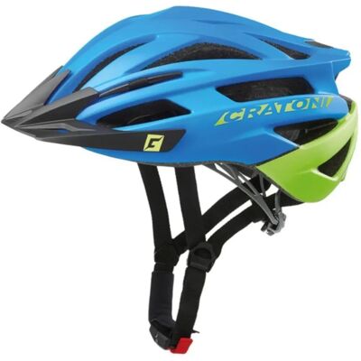 Casco de bicicleta Cratoni Agravic Azul-Lima Mate Casco de bicicleta Cratoni Agravic Azul-Lima Mate