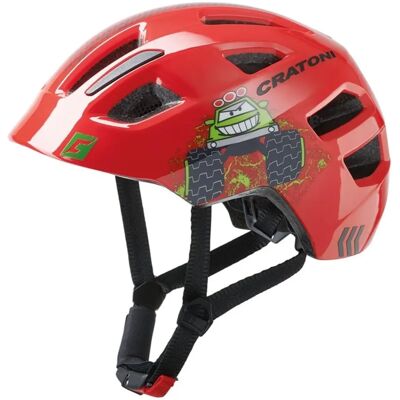 Casco infantil CRATONI Maxster - Rojo, 14 ventilaciones, 2021 Casco infantil CRATONI Maxster - Rojo, 14 ventilaciones, 2021