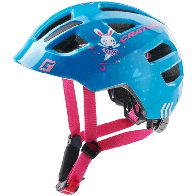 Casque de vélo Cratoni Maxster Bleu (Lièvre Brillant), Taille 52/56 - Publicité Casque de vélo Cratoni Maxster Bleu (Lièvre Brillant), Taille 52/56 - Publicité