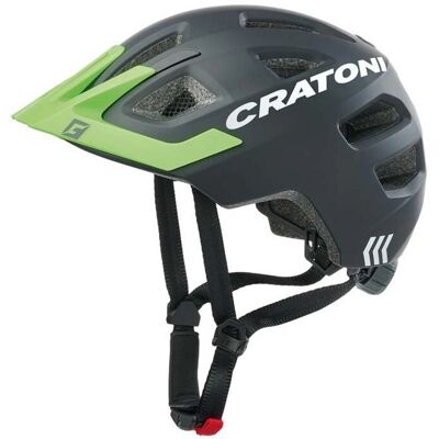 Casque Cratoni Maxster Pro - XS-S - Vert néon noir - Publicité Casque Cratoni Maxster Pro - XS-S - Vert néon noir - Publicité