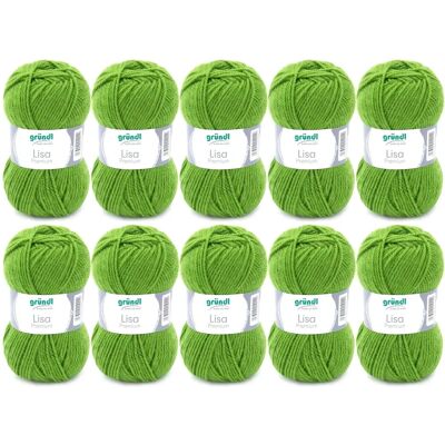 Gründl Laine 760 - Vert, 32x27x6cm - Fil Gründl Laine 760 - Vert, 32x27x6cm - Fil