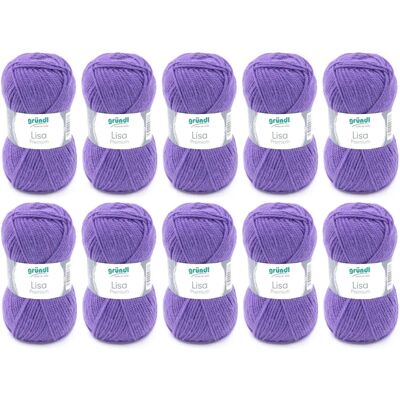 Fil à Tricoter Gründl Lisa Premium Uni - Couleurs Vives & Douces - Tricot & Crochet Fil à Tricoter Gründl Lisa Premium Uni - Couleurs Vives & Douces - Tricot & Crochet