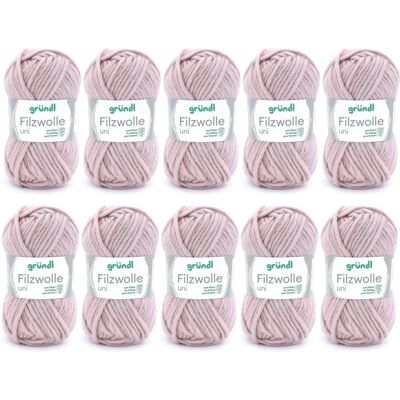 Laine Feltro Gründl - 100% Laine Vierge - Multicolore - 50g/50m Laine Feltro Gründl - 100% Laine Vierge - Multicolore - 50g/50m