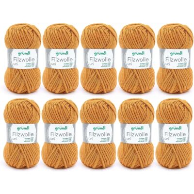 Gründl Viltwol - Kleurrijke Wol voor Filten & DIY - 500g Gründl Viltwol - Kleurrijke Wol voor Filten & DIY - 500g