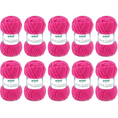 Gründl King Cotton - Soft Bulky Yarn Gründl King Cotton - Soft Bulky Yarn