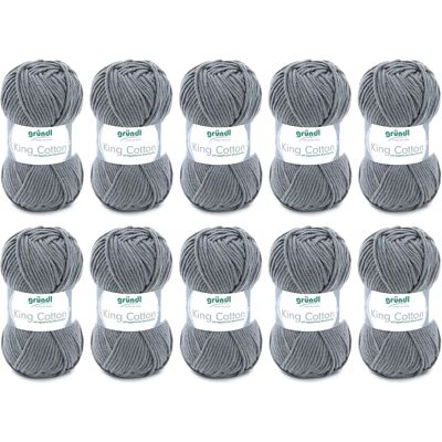 Gründl King Cotton - Soft Acrylic Cotton Yarn for All Seasons Gründl King Cotton - Soft Acrylic Cotton Yarn for All Seasons
