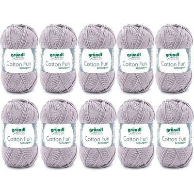 Gründl Cotton Fun Light Gray - Yarn Gründl Cotton Fun Light Gray - Yarn