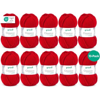 Gründl Classico vlna - Merino Wool, Superwash, Soft, Versatile - Yarn Gründl Classico vlna - Merino Wool, Superwash, Soft, Versatile - Yarn
