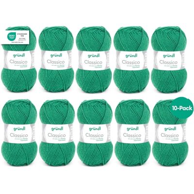Fil de laine Merino Gründl Classico - 50g, 120m Fil de laine Merino Gründl Classico - 50g, 120m