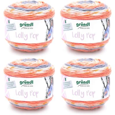 Filo Grundl Lolly Pop - Morbido, Fede al colore, Facile da curare Filo Grundl Lolly Pop - Morbido, Fede al colore, Facile da curare