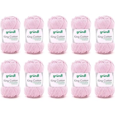 Grundl King Cotton Yarn - Monochrome & Multicolor - All Seasons Grundl King Cotton Yarn - Monochrome & Multicolor - All Seasons