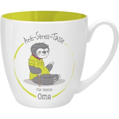 GRUSS - CO Anti Stress Cup - 45 cl - Gift - Bone China - Geel - 9,5 cm - Kop GRUSS - CO Anti Stress Cup - 45 cl - Gift - Bone China - Geel - 9,5 cm - Kop