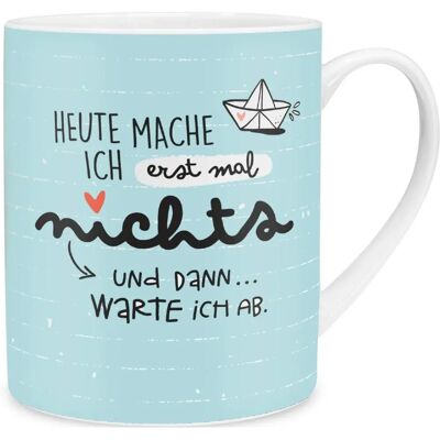 Sheepworld AG Taza XL - Hoy No Hago Nada Primero Y Luego... Espera Y Verás Sheepworld AG Taza XL - Hoy No Hago Nada Primero Y Luego... Espera Y Verás