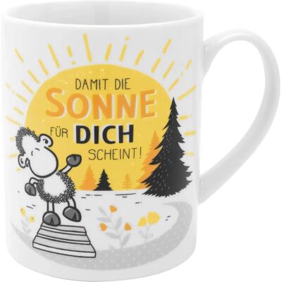 Sheepworld 47548 XL-Tasse Sonne Porzellan - Tasse Sheepworld 47548 XL-Tasse Sonne Porzellan - Tasse
