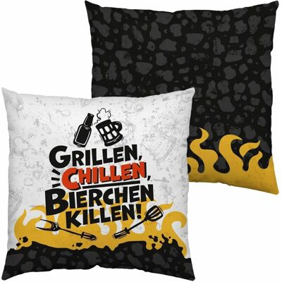 Sheepworld AG Gruss & Co Baumwoll-Kissen Motiv Grillen - Kissen Sheepworld AG Gruss & Co Baumwoll-Kissen Motiv Grillen - Kissen