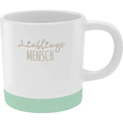Sheepworld AG Gruss & Co Gepersonaliseerde Mok 'Mensch' - Mok met Gravure Sheepworld AG Gruss & Co Gepersonaliseerde Mok 'Mensch' - Mok met Gravure