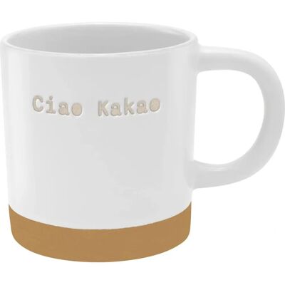 Sheepworld AG Ciao Kakao Mok - Modern 40cl Keramisch Cadeau Sheepworld AG Ciao Kakao Mok - Modern 40cl Keramisch Cadeau
