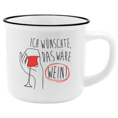 Sheepworld 73911 Taza Blanca - Vintage, 35 cl - Taza Sheepworld 73911 Taza Blanca - Vintage, 35 cl - Taza