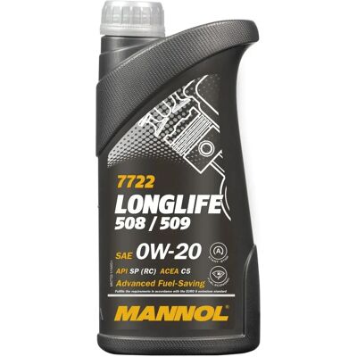 Mannol Longlife 508/509 0W-20 - Λιπαντικό κινητήρα Mannol Longlife 508/509 0W-20 - Λιπαντικό κινητήρα