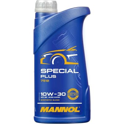 Mannol 7512 Special Plus 10W-30 Halfsynthetische motorolie - Motorolie Mannol 7512 Special Plus 10W-30 Halfsynthetische motorolie - Motorolie