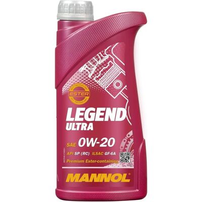 Mannol Mannol 7918 Ultra 0W20 Motor Oil Mannol Mannol 7918 Ultra 0W20 Motor Oil