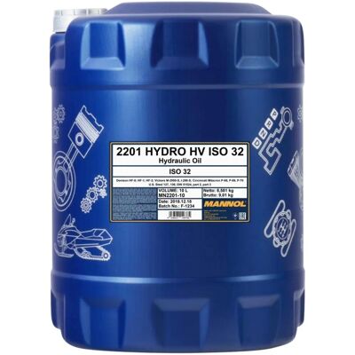 MANNOL - HV ISO 32 - Denison HF-2 - 10L - Hydraulikkolje MANNOL - HV ISO 32 - Denison HF-2 - 10L - Hydraulikkolje