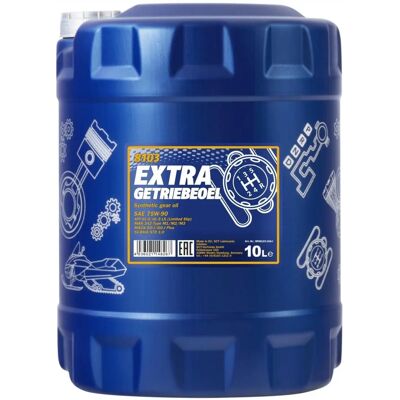 MANNOL Μοντέλο MN8103-10 Συμπληρωμένο συνθετικό λάδι κιβωτίου 75W-90 - Λάδι διαφορικού MANNOL Μοντέλο MN8103-10 Συμπληρωμένο συνθετικό λάδι κιβωτίου 75W-90 - Λάδι διαφορικού
