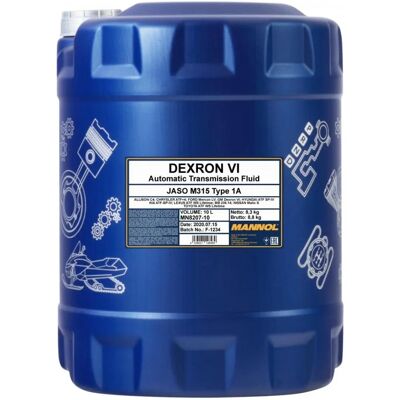 MANNOL 10L GM DEXRON VI 6 Automatic Transmission Fluid - Transmission Fluid MANNOL 10L GM DEXRON VI 6 Automatic Transmission Fluid - Transmission Fluid