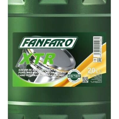 Λάδι κινητήρα Fanfaro XTR 0W-30 20L - Λάδι κινητήρα Λάδι κινητήρα Fanfaro XTR 0W-30 20L - Λάδι κινητήρα
