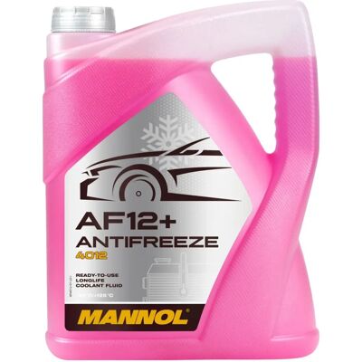 MANNOL AF12+ Rot Frostschutz - Langzeit -40°C 5L MANNOL AF12+ Rot Frostschutz - Langzeit -40°C 5L