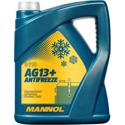 MANNOL - AG13+ MN4114-5 - Yellow - 5L - Antifreeze MANNOL - AG13+ MN4114-5 - Yellow - 5L - Antifreeze